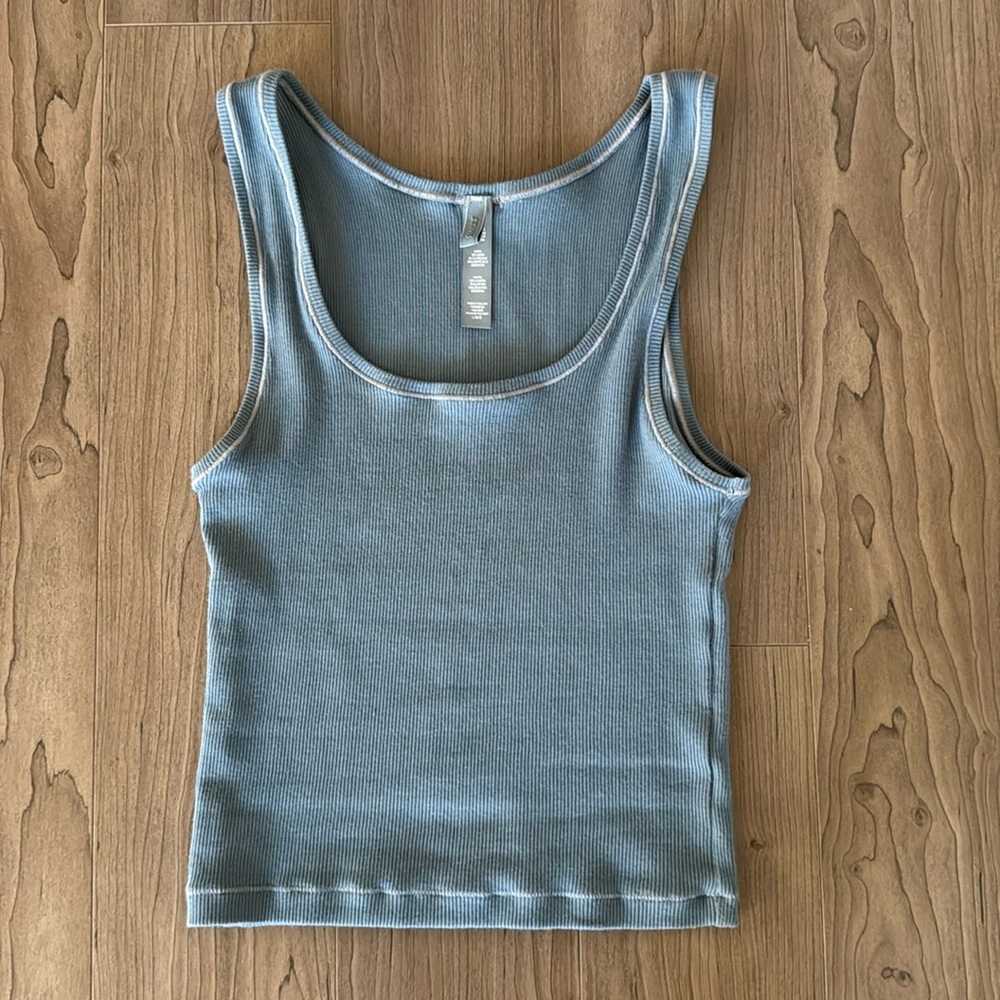 Skims Blue Tank Top
